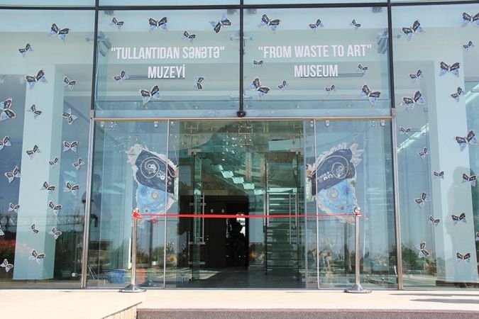 From Waste To Art Museum in Baku Azerbaijan exterior photo