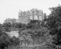 Charlesgate Hotel historic building in the 1890s