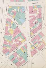 Left half of Plate 14 from Sanborn Insurance Maps of New York City 1894