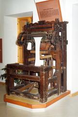 19th century knitting machine in Óbuda Museum Budapest Hungary