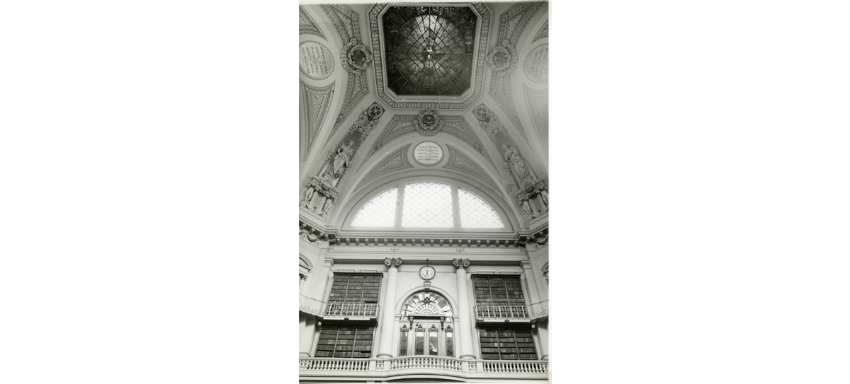 Old building of the National Library of Argentina