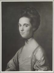 Portrait of Mrs. James McEvers Elizabeth Apthorp in 1746 pastel on paper