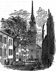 Old North Church in Boston in 1882