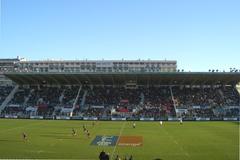 Main stand of Stade Mayol stadium in Toulon, France