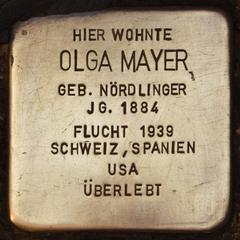 Stolperstein Dedicated To Olga Mayer