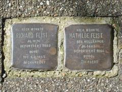 Stolperstein Dedicated To Mathilde Feist
