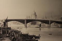 Southwark Bridge completed in 1819 by John Rennie