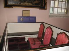 Pew of George Clinton in St. Paul's Chapel, Lower Manhattan, New York City