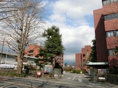 Nihon University Mishima Campus main building and entrance