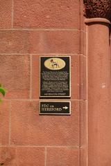 Hooper Mansion plaque at 448 Beacon Street in Boston Massachusetts