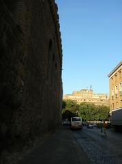 Passetto di Borgo connecting to Castel Sant'Angelo in Rome