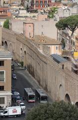 Passetto di Borgo ancient corridor in Rome