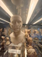 Ancient Mediterranean male bust sculpture from Medelhavsmuseet