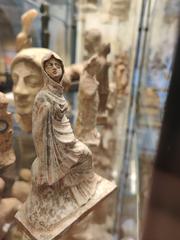Cloaked female statuette from Medelhavsmuseet
