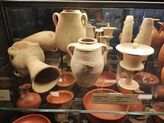 Ancient Greek alabaster vases from Medelhavsmuseet