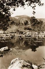 Los Angeles River pond near Griffith Park in 1920