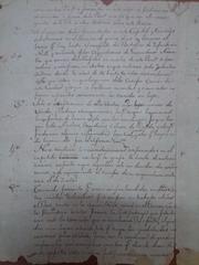 Historical document signed by San Martín featuring the 'Bando Histórico de 1815'