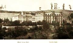 Historic buildings Albert Long Hall and Hamlin Hall at Robert Kolej Boğaziçi University