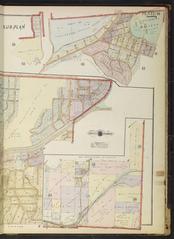 1921 Baist's real estate atlas map of Los Angeles, California showing tract surveys including San Fernando Valley area