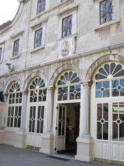 Exterior view of the Church of St George in Istanbul with Byzantine architecture