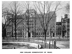 New England Conservatory building in Boston