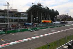 Formula 1 racing car on the track in 2016