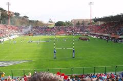 Italy vs Wales rugby match at 2007 Six Nations Championship
