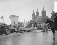 Arrival of St. Nicholas in Amsterdam on November 24, 1951