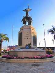 Monument aux morts war memorial in Cannes, France