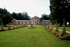 Ferdinand Colonnade in Mariánské Lázně, west Bohemia, Czech Republic