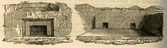 Rock cut tombs at Mount Lycabettus illustrated by Thomas Smart Hughes in 1820