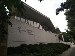 Brooklyn Botanic Garden with lush greenery and blooming flowers