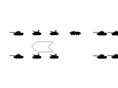 Order of Battle of ZSU-23-4 Anti-Aircraft Vehicle with Formation Illustration