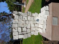 Porcelain and mineral archaeological foundation sculpture by Fernando Casaempere