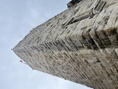 Picasso Museum tower in Antibes during April 2023