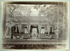 Small Theatre performance scene from 'Guilty Without Guilt' by A. N. Ostrovsky, directed by A. P. Lensky, 1917