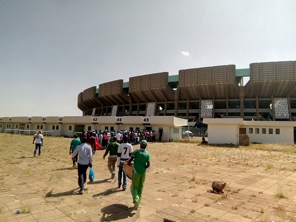 Moi International Sports Centre exterior view in Nairobi Kenya