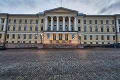 Main building of the University of Helsinki in Finland