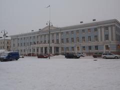 Helsinki City Hall exterior building in Finland