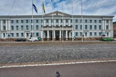 Helsinki City Hall building in Finland