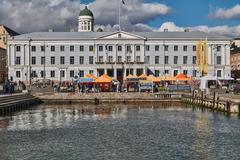 Helsinki City Hall building exterior in daylight