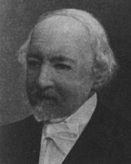 Portrait of Finnish author Zacharias Topelius