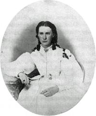 Portrait of Aina Topelius, daughter of Zacharias Topelius, later wife of Berndt Nyberg