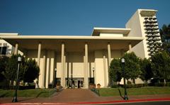 Former Robinson's department store at Fashion Island Newport Beach California designed by William Pereira 1967