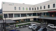 O Square 1 commercial building and parking area in Greenhills San Juan