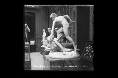 Persée and the Gorgon, an ancient artwork from Fonds Ganne, displayed in Luxembourg, Paris