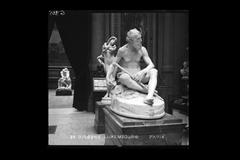 Statue of Diogenes by Émile André Boisseau, marble sculpture from 1897-1899