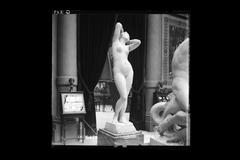 Historic black and white photo of Fonds Ganne in Galate, Luxembourg, Paris