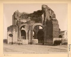 Ruins of the Temple of Minerva Medica in Rome
