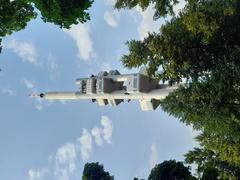 Fernsehturm in Prague under blue sky